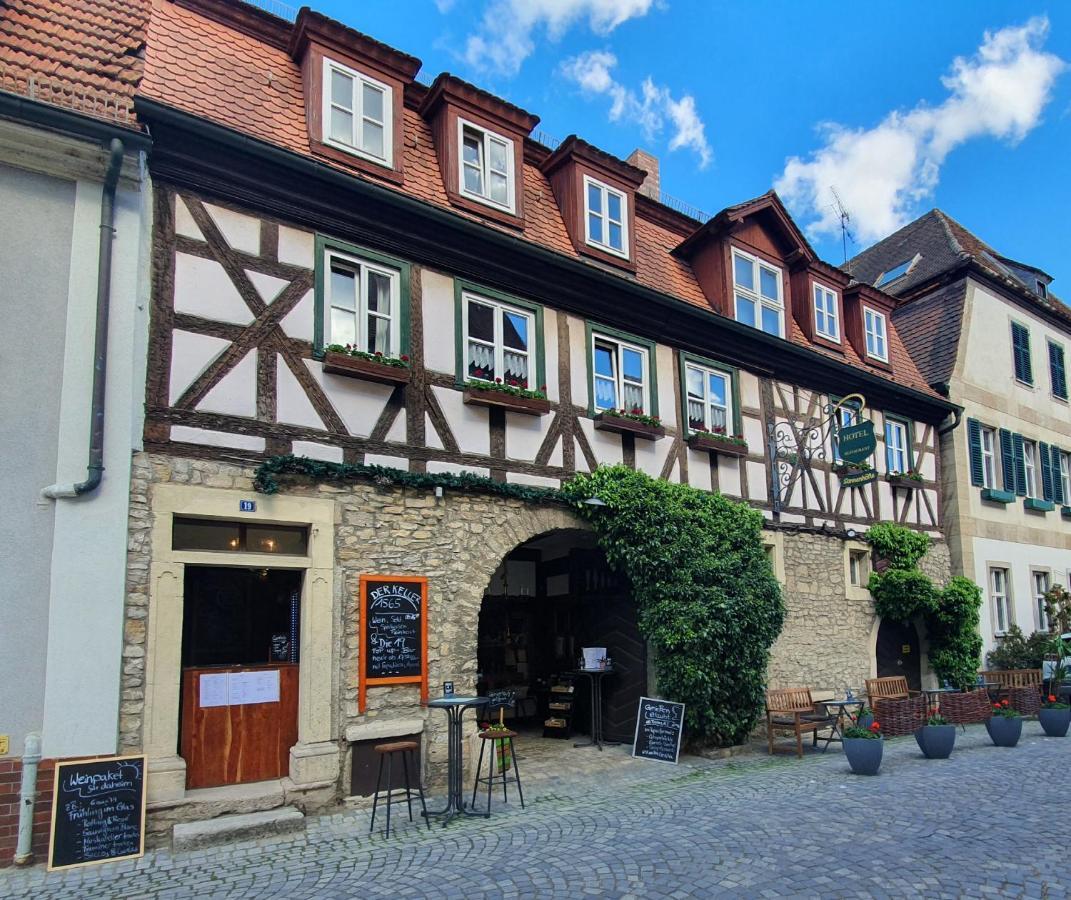 Hotel & Restaurant Sonnenhoefle Sommerhausen Exterior foto